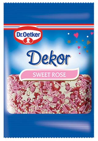 Picture - Dr. Oetker Mini dekor Sweet Rose
