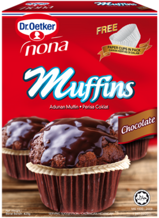 Picture - Dr. Oetker Nona Muffins Chocolate