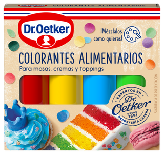 Picture - Colorantes Alimentarios Dr. Oetker (1 tubo de Colorante Alimentarios Dr. Oetker rojo)