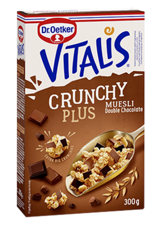 Picture - Dr. Oetker Vitalis Crunchy Plus Dupla Čokolada