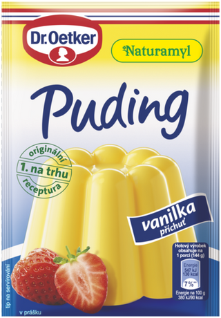 Picture - Naturamyl Puding vanilka příchuť Dr. Oetker