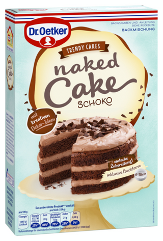 Picture - Dr. Oetker Naked Cake Schoko