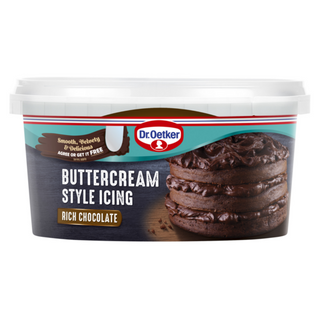 Picture - Dr. Oetker Chocolate Buttercream Style Icing (1 tub)