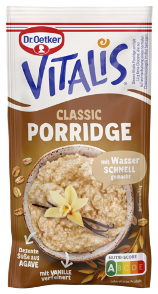 Picture - Dr. Oetker Vitalis Porridge Classic