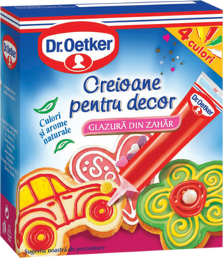 Picture - Creioane pentru decor Dr. Oetker - roșu