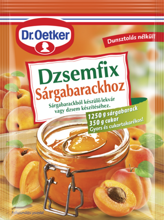 Picture - Dr. Oetker Dzsemfix Sárgabarackhoz