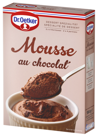 Picture - Dr. Oetker Mousse au Chocolat (2 Beutel)