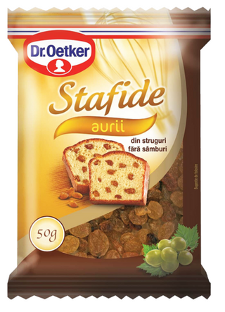 Picture - Stafide aurii Dr. Oetker