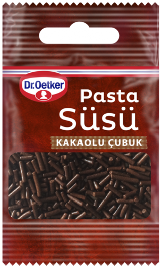 Picture - Dr. Oetker Pasta Süsü - Kakaolu Çubuk