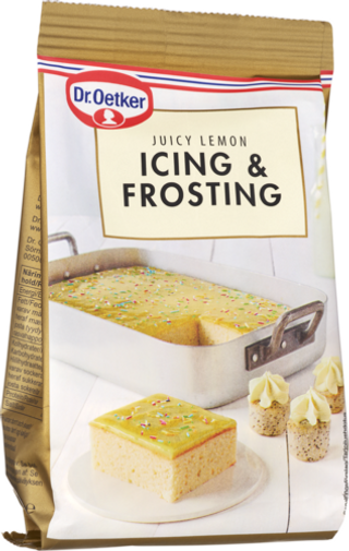 Picture - Dr. Oetker Juicy Lemon Icing & Frosting (115 g)