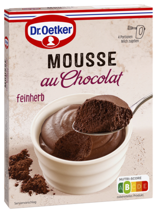 Picture - Dr. Oetker Mousse au Chocolat feinherb