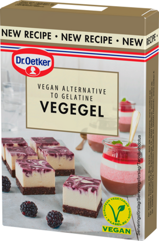 Picture - Dr. Oetker Vegegel - vegansk alternativ til gelatine