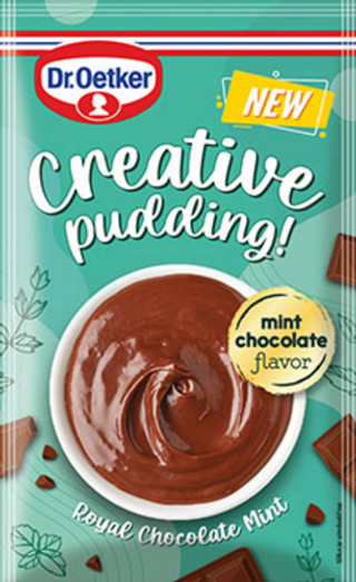 Picture - Creative pudding čokolada menta