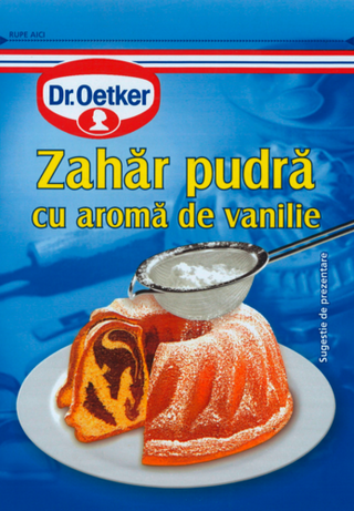 Picture - Zahăr pudră aromatizat Dr. Oetker - vanilie