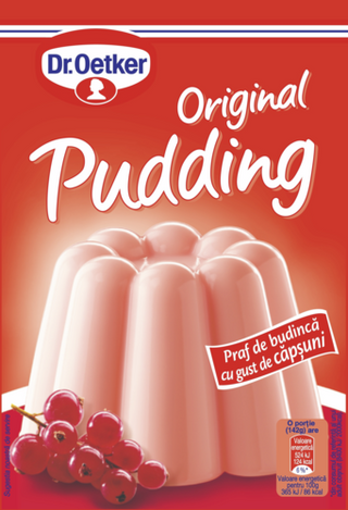 Picture - Original Pudding cu gust de căpșuni Dr. Oetker