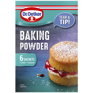 Picture - Dr. Oetker Baking Powder Sachets (x2 sachets, 10g/2 tsp)