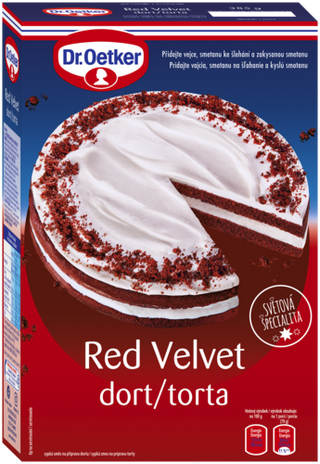 Picture - Red Velvet dort Dr. Oetker 