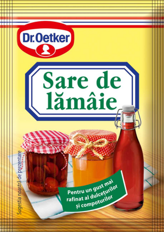 Picture - Sare de lămâie Dr. Oetker (5 g)