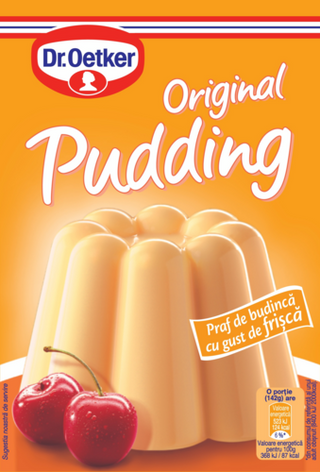 Picture - Original Pudding cu gust frișcă Dr. Oetker