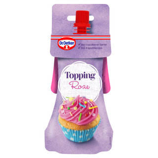 Picture - Dr. Oetker Topping roze  (of mix voor botercreme)