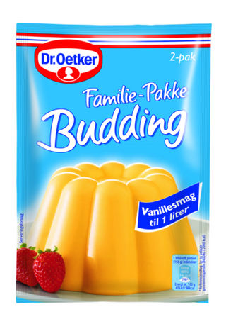 Picture - Dr. Oetker Familie-Pakke Budding med vaniljesmag