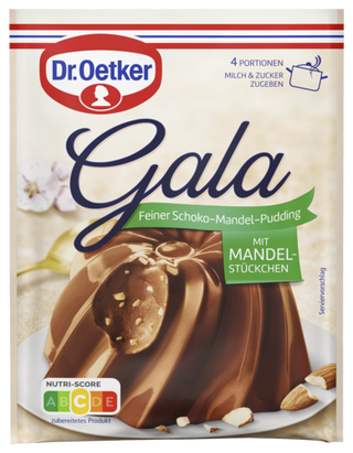 Picture - Dr. Oetker Gala Puddingpulver Schoko-Mandel