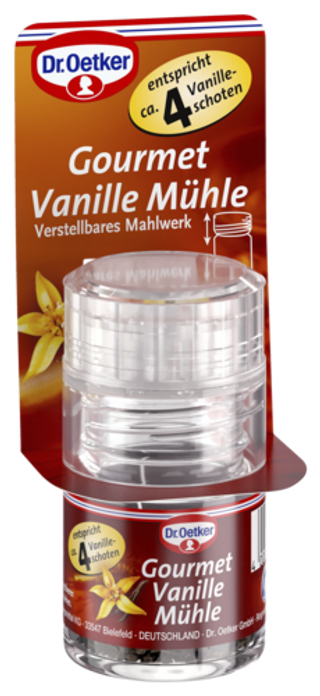 Picture - Dr. Oetker Gourmet Vanille Mühle