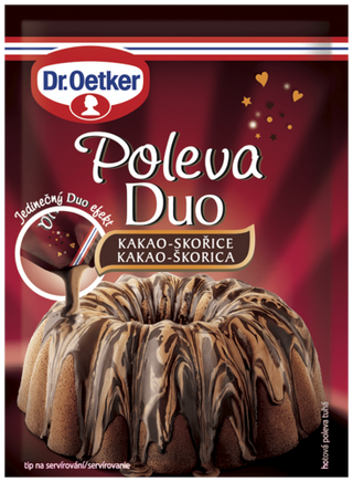 Picture - Poleva Duo kakao-škorica Dr. Oetker