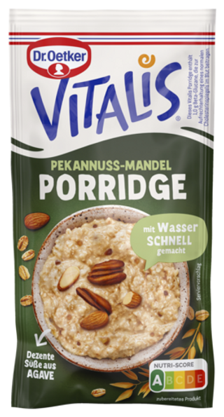Picture - Dr. Oetker Vitalis Porridge Pekannuss-Mandel