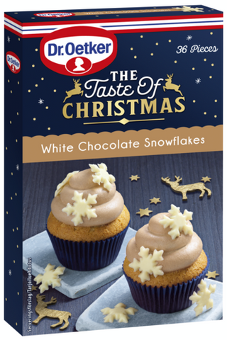 Picture - Dr. Oetker White Chocolate Snowflakes