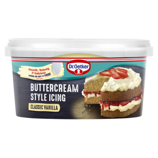Picture - Dr. Oetker Vanilla Buttercream Style Icing tubs