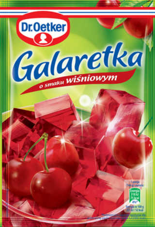 Picture - Galaretki o smaku wiśniowym Dr. Oetkera