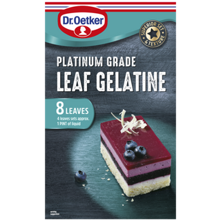 Picture - Dr. Oetker Platinum Grade Leaf Gelatine