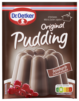 Picture - Dr. Oetker Original Puddingpulver feinherb Schokolade