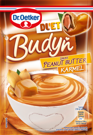 Picture - Budyniu Duet smak peanut butter karmel Dr. Oetkera