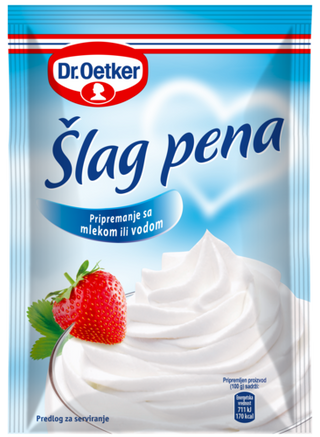 Picture - Dr. Oetker Šlag pena (voda ili mleko)