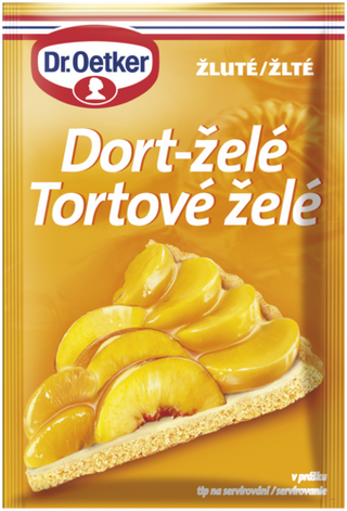 Picture - Dort-želé žluté Dr. Oetker 