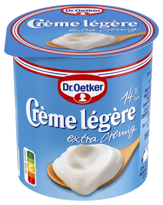Picture - Dr. Oetker Crème légère oder Crème fraîche Classic