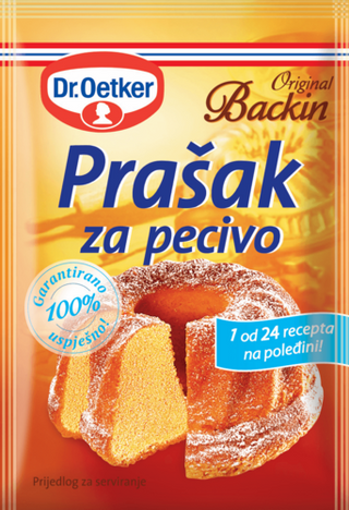 Picture - Dr. Oetker Original Backin praška za pecivo (pola omota-6g)