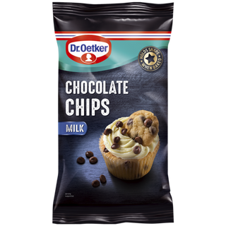 Picture - Dr. Oetker Milk Chocolate Chips (plus extra to serve)