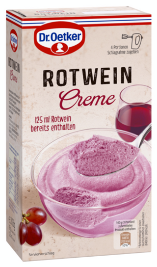 Picture - Dr. Oetker Rotweincreme
