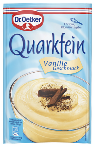 Picture - Dr. Oetker Quarkfein Vanille-Geschmack (4 EL)