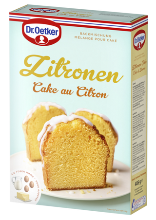 Picture - Dr. Oetker Zitronen Cake (Glasur für die Dekoration aufbewahren)