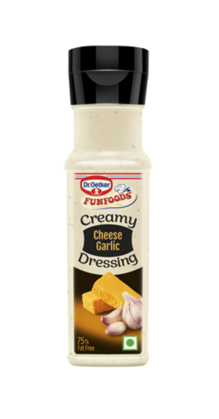 Picture - Dr.Oetker Fun Foods Creamy Cheese Garlic Dressing (5 tbsp)