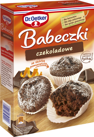 Picture - Babeczek czekoladowych ze skórką pomarańczy Dr. Oetkera