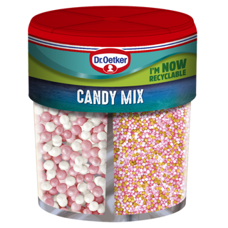 Picture - Dr. Oetker Candy Mix Sprinkles (or other pink/metallic sprinkles)