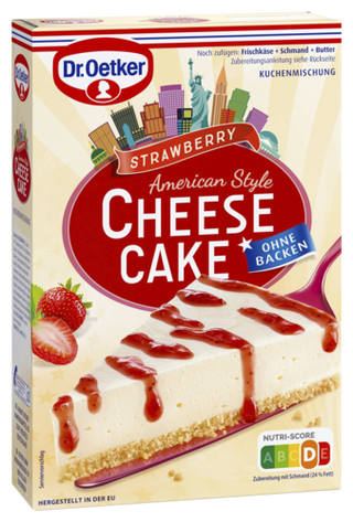 Picture - Dr. Oetker Cheesecake American Style Strawberry