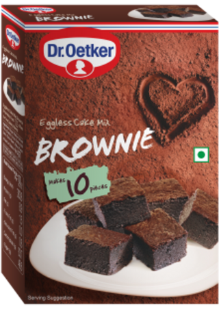 Picture - Dr. Oetker Eggless Cake Mix Brownie