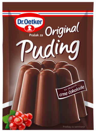 Picture - Dr. Oetker Pudinga sa ukusom crne čokolade