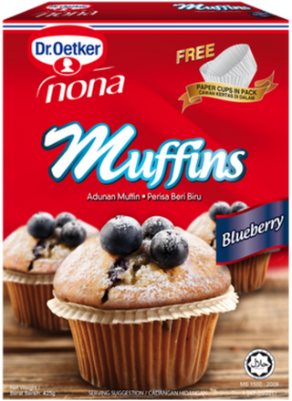 Picture - Dr. Oetker Nona Muffins Blueberry